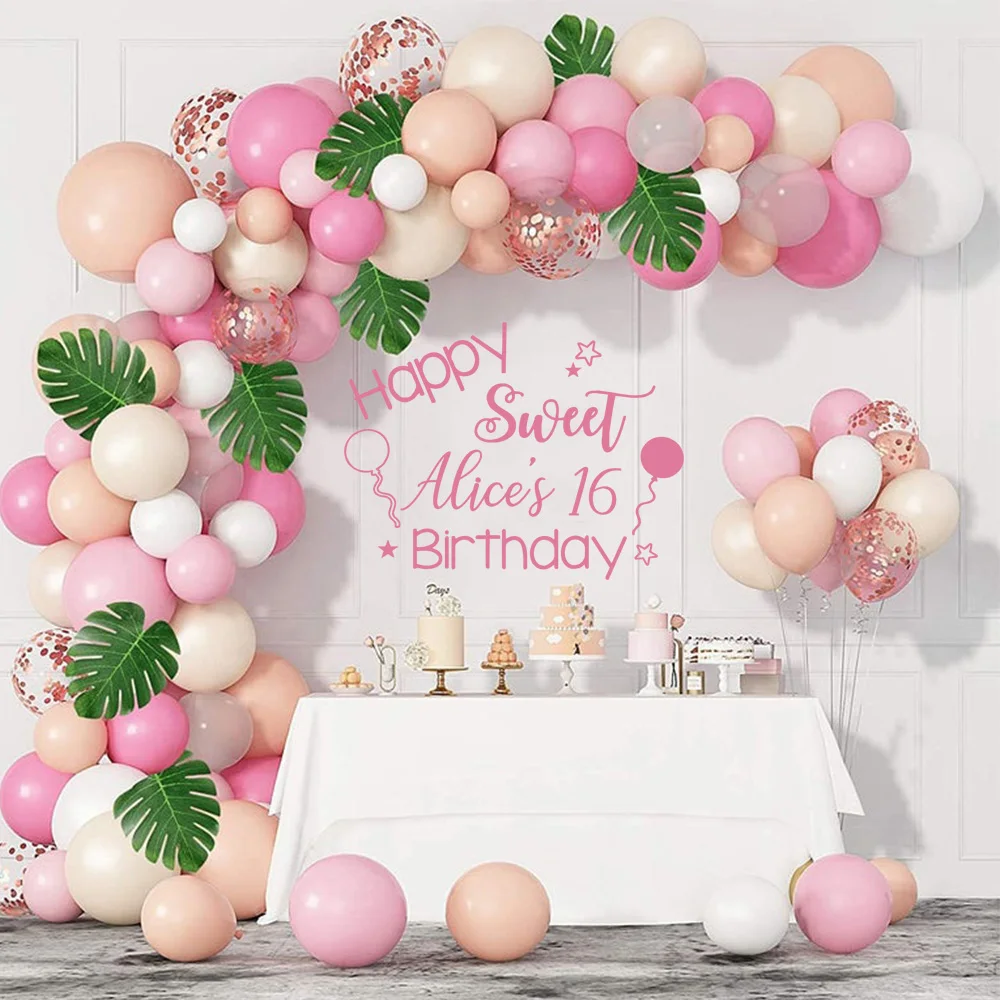 1 pc colored birthday Personalized Art Decoration Waterproof Wall Stickers Home Decor for birthday decor
1 pc colored birthday Personalized Art Decoration Waterproof Wall Stickers Home Decor for birthday decor