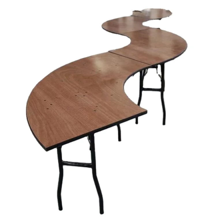 fs-Serpentine Curved Plywood for Banquet Wedding Event Folding Table Manufacturer Factory in Stock Ship Right Now Right Away!
fs-Serpentine Curved Plywood for Banquet Wedding Event Folding Table Manufacturer Factory in Stock Ship Right Now Right Away!