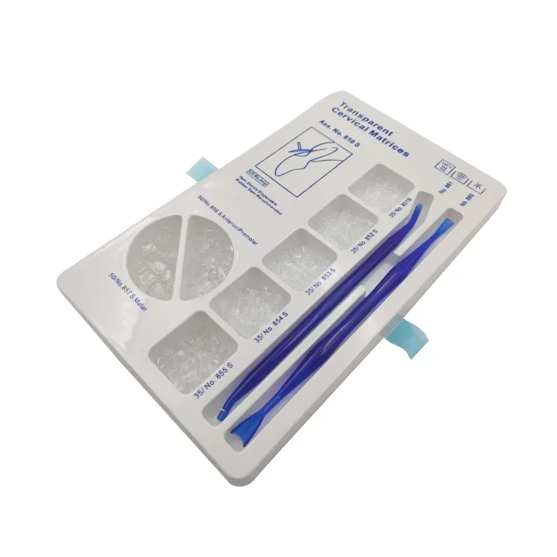 Dental Matrix Transparent Composite Filling Materials Disposable Gingival 850 S Dentistry Accessories
Dental Matrix Transparent Composite Filling Materials Disposable Gingival 850 S Dentistry Accessories