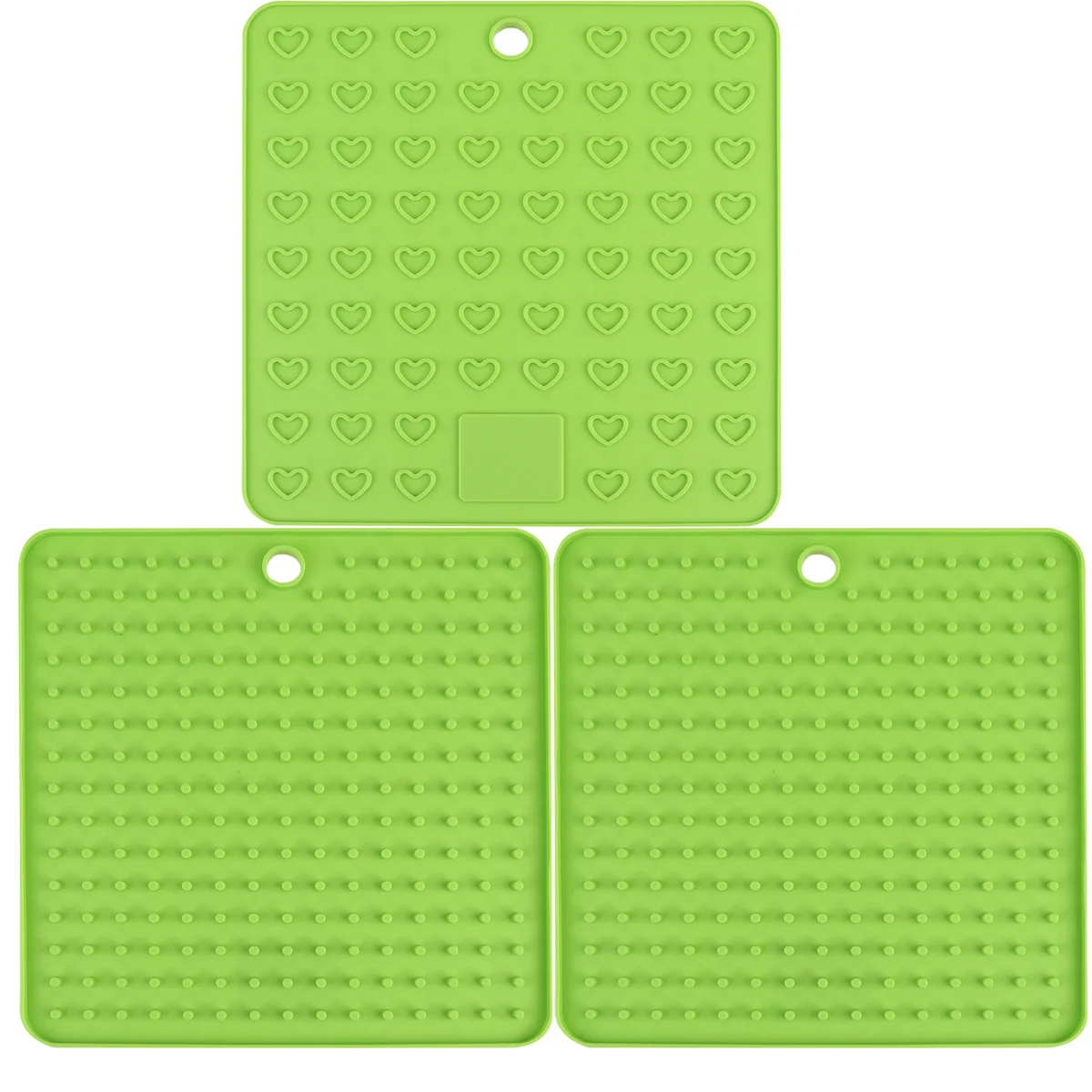3 Pcs Silicone Heat Insulation Pad Drain Mat Multifunctional for Table Insulated
3 Pcs Silicone Heat Insulation Pad Drain Mat Multifunctional for Table Insulated