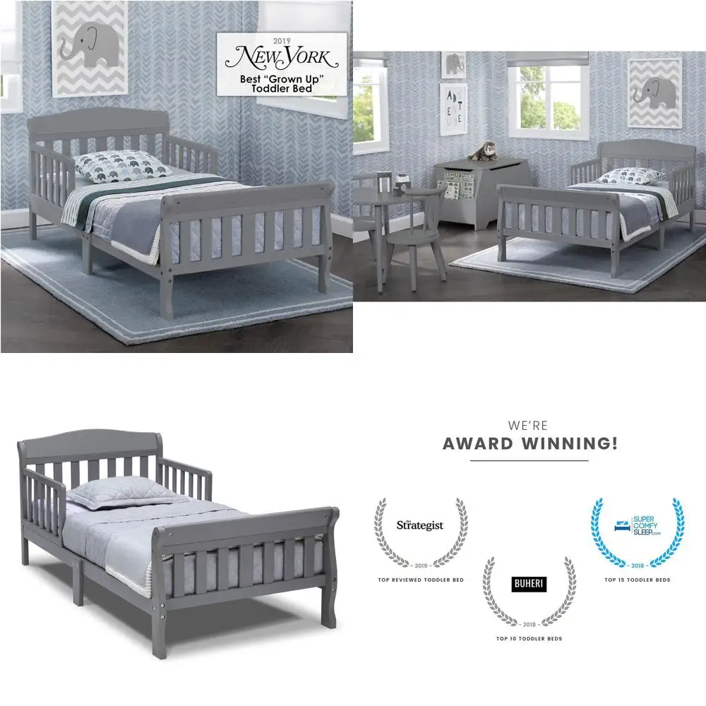 Greenguard Gold Toddler Bed in Grey, Canton Style
Greenguard Gold Toddler Bed in Grey, Canton Style