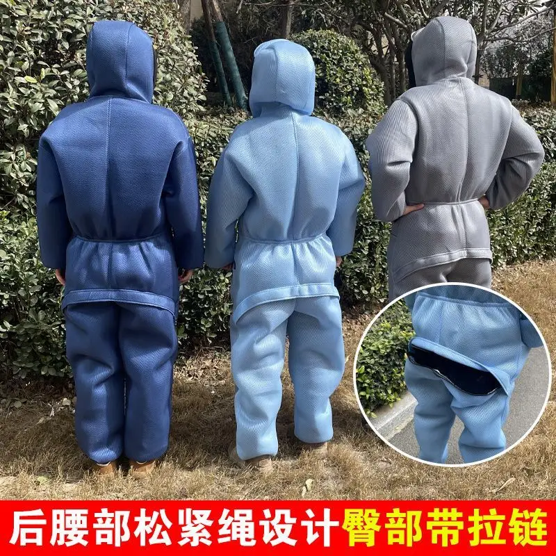 Новый утолщенный 3D-костюм для защиты от пчел, полный комплект дышащей специальной одежды для пчеловодства с защитной шапкой, инструменты для пчеловодства
Новый утолщенный 3D-костюм для защиты от пчел, полный комплект дышащей специальной одежды для пчеловодства с защитной шапкой, инструменты для пчеловодства