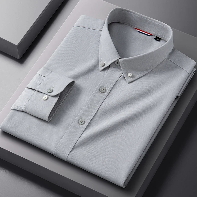 New Men Linen Cotton Long Sleeve Shirts Solid Color Korean Fashion Soft Designer Casual Tops Breathable Daily Wear Blouses
New Men Linen Cotton Long Sleeve Shirts Solid Color Korean Fashion Soft Designer Casual Tops Breathable Daily Wear Blouses