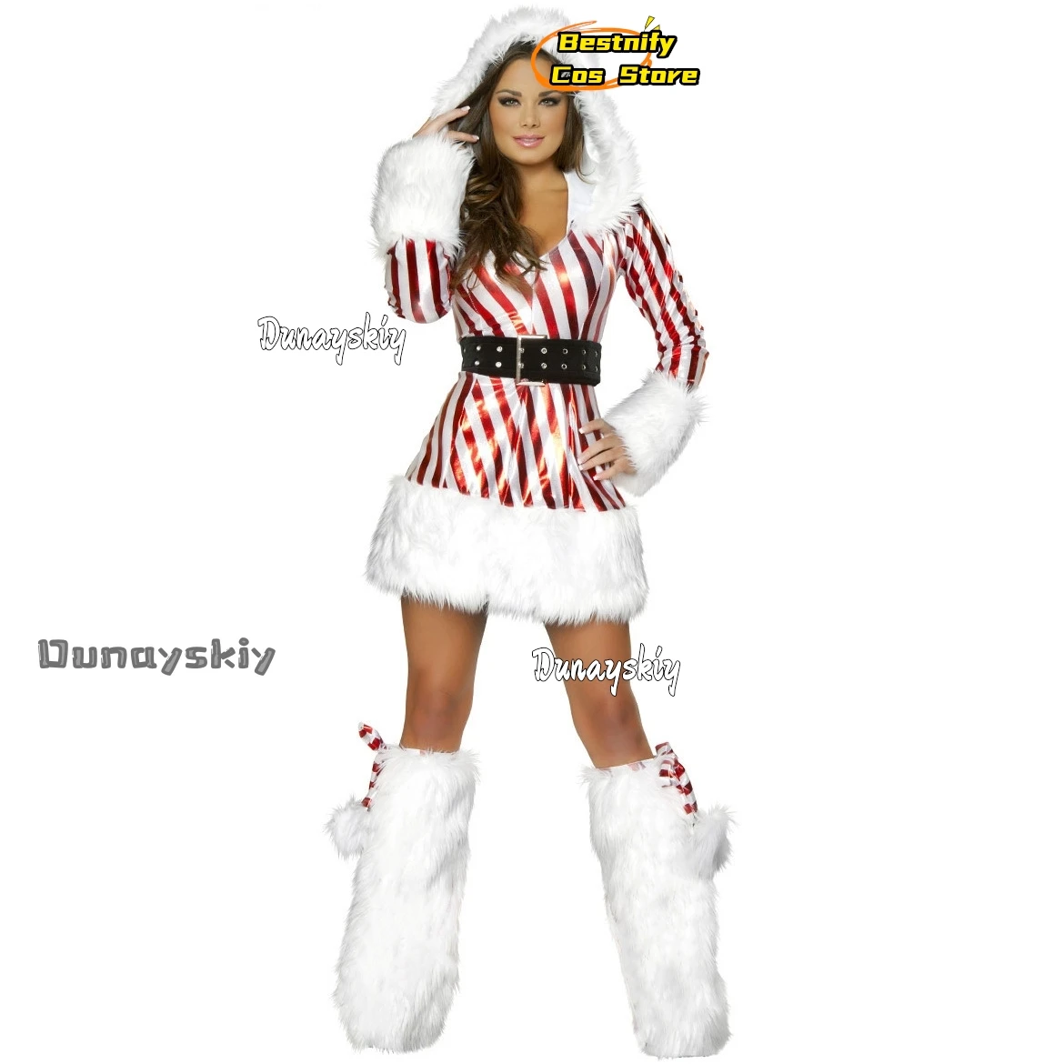 Women Christmas Hooded Dress Cosplay Costume{Bestnify Cos}3Pcs/Set Up Winter Velvet Striped Mrs Claus Santa Christmas Uniforms
Women Christmas Hooded Dress Cosplay Costume{Bestnify Cos}3Pcs/Set Up Winter Velvet Striped Mrs Claus Santa Christmas Uniforms