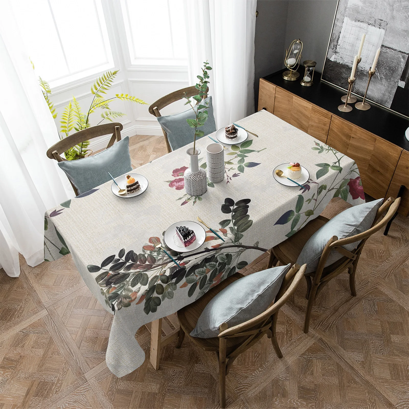 Vintage Floral Bird Print Waterproof Tablecloth Party Decorations Supplies Rectangle Table Cloth for Kitchen Table Decor
Vintage Floral Bird Print Waterproof Tablecloth Party Decorations Supplies Rectangle Table Cloth for Kitchen Table Decor