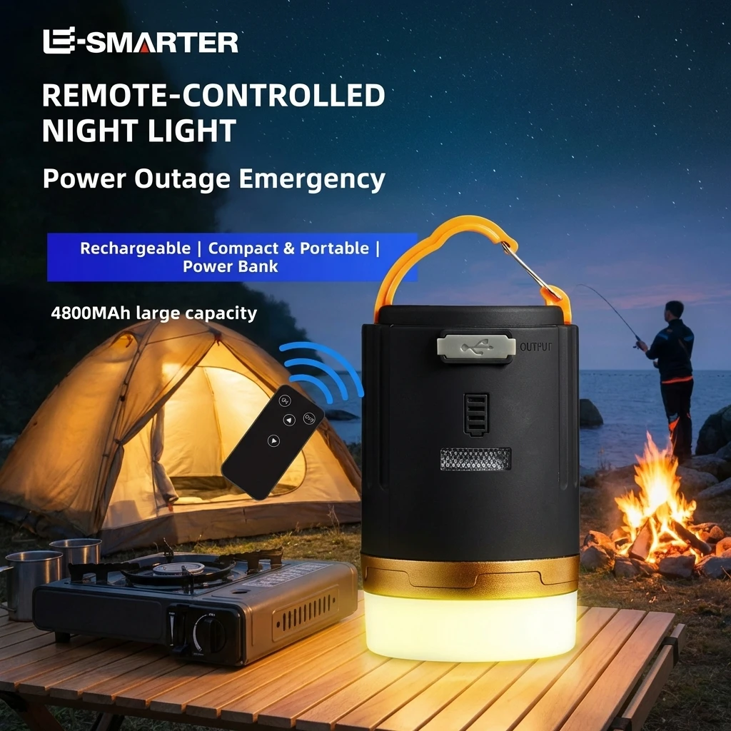 LED Camping Lantern USB Rechargeable Waterproof Magnetic Hanging Emergency Light Outdoor Camping Lamp
LED Camping Lantern USB Rechargeable Waterproof Magnetic Hanging Emergency Light Outdoor Camping Lamp