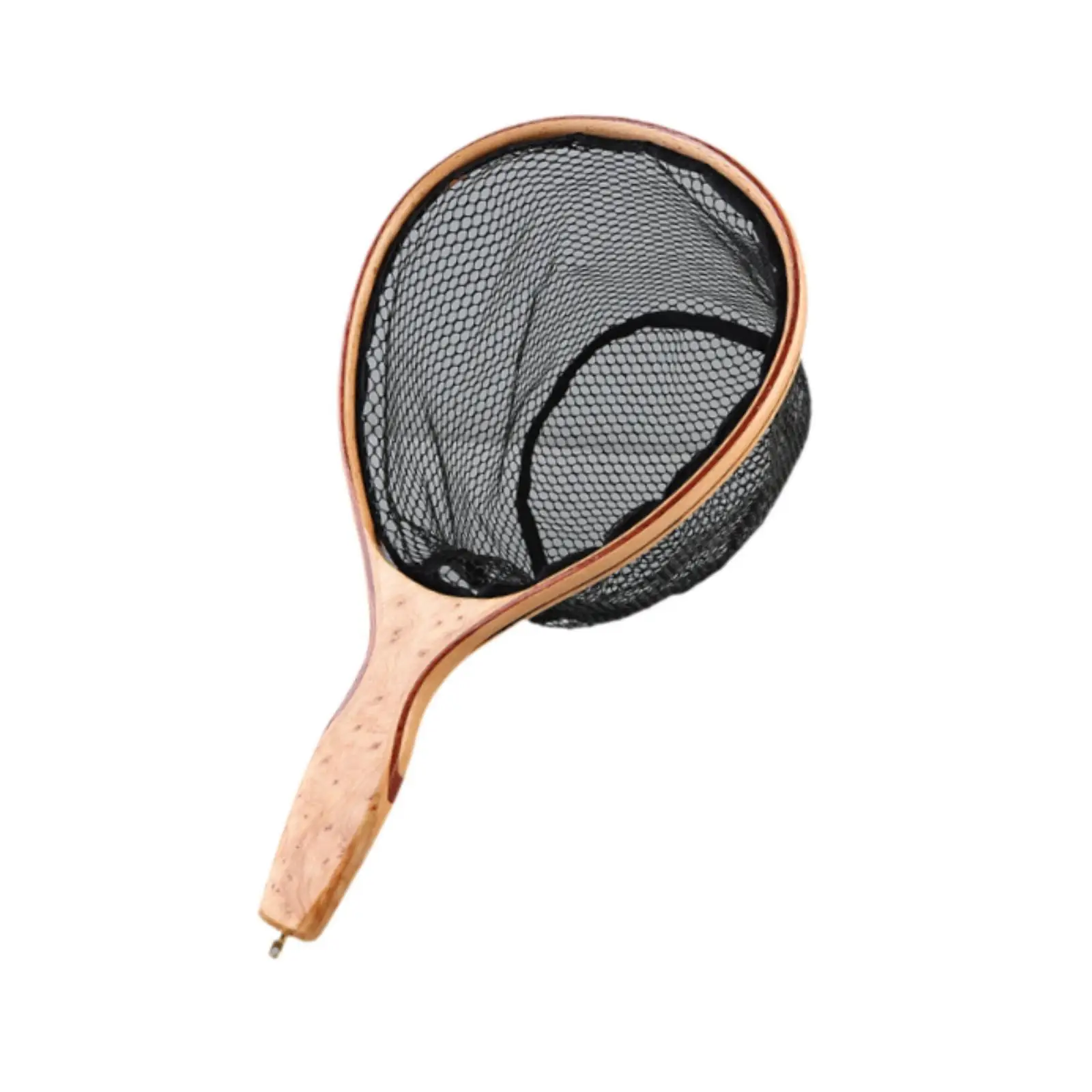 Fishing Landing Net Wood Handle Comfortable Accessories Fishermen Gift Fish Catching Net Fishing Mesh Net for Kayak Saltwater
Fishing Landing Net Wood Handle Comfortable Accessories Fishermen Gift Fish Catching Net Fishing Mesh Net for Kayak Saltwater