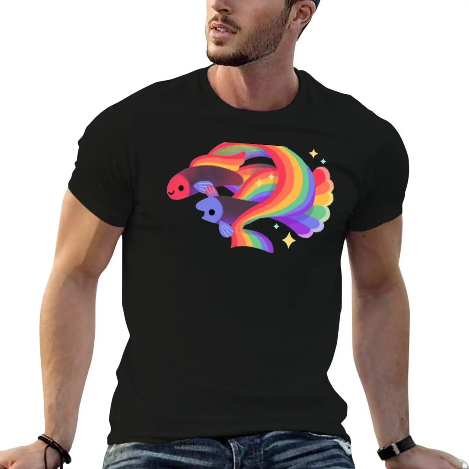 Rainbow guppy 3 T-Shirt cotton t shirts high quality t shirts for man graphic vintage mens graphic t shirts T-shirt
Rainbow guppy 3 T-Shirt cotton t shirts high quality t shirts for man graphic vintage mens graphic t shirts T-shirt