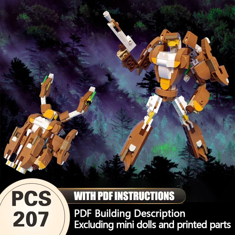 Creators Animal Series Model MOC Building Bricks Mechanical Insect Modular Technology Gifts Holiday Assemble Children Toys Suit
Creators Animal Series Model MOC Building Bricks Mechanical Insect Modular Technology Gifts Holiday Assemble Children Toys Suit