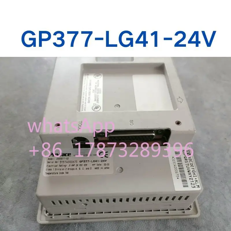Б/у сенсорный экран GP377-LG41-24V протестирован в порядке и отправлен быстро Быстрая доставка
Б/у сенсорный экран GP377-LG41-24V протестирован в порядке и отправлен быстро Быстрая доставка