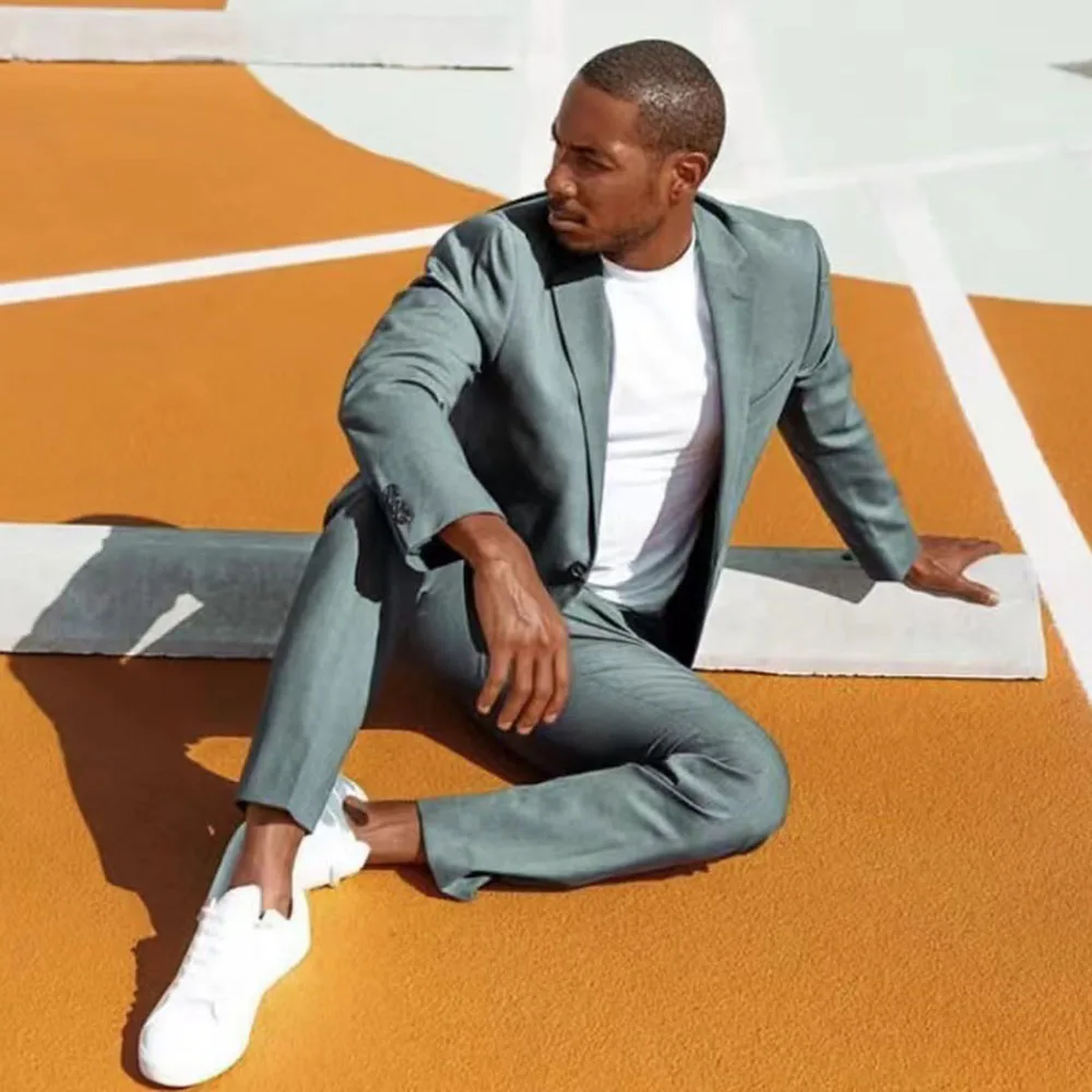 2023 New Arrival Wedding Men Light Green Notched Lapel Suits Business Casual Formal Costume Homme Slim Fit 2Pcs Set Jacket Pants
2023 New Arrival Wedding Men Light Green Notched Lapel Suits Business Casual Formal Costume Homme Slim Fit 2Pcs Set Jacket Pants