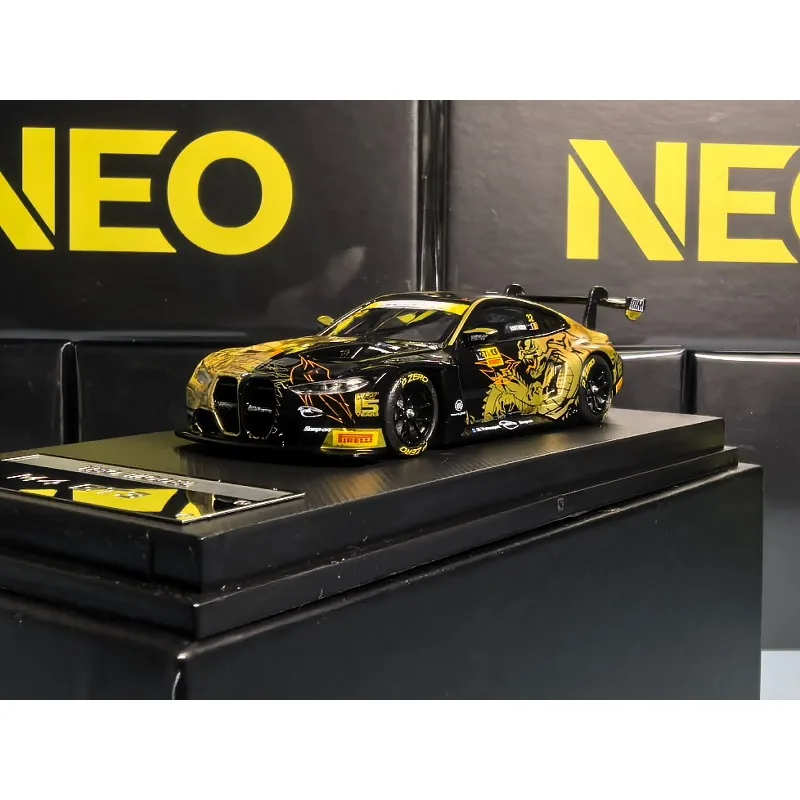 NEO 1:64 BMW M4 GT3 Golden Dragon Painted GP WRT Team Racing Car Model for Adult Collection, Gift for Boys, Number 32
NEO 1:64 BMW M4 GT3 Golden Dragon Painted GP WRT Team Racing Car Model for Adult Collection, Gift for Boys, Number 32