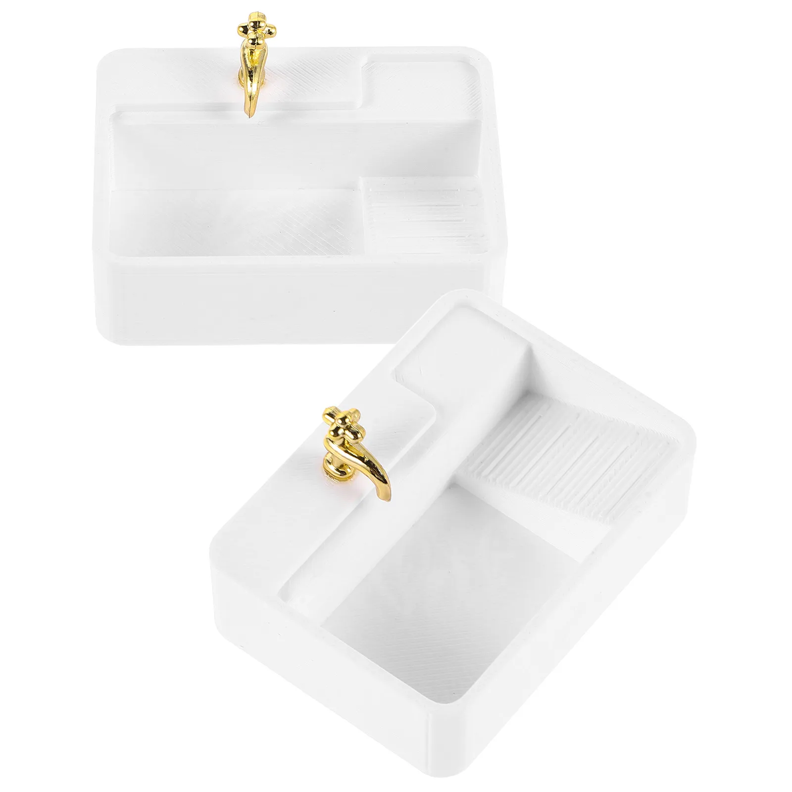 2Pcs Miniature Dollhouse Bathroom Accessories 1:12 Scale Sink Washbasin for Realistic Bathroom Decoration and Miniature
2Pcs Miniature Dollhouse Bathroom Accessories 1:12 Scale Sink Washbasin for Realistic Bathroom Decoration and Miniature