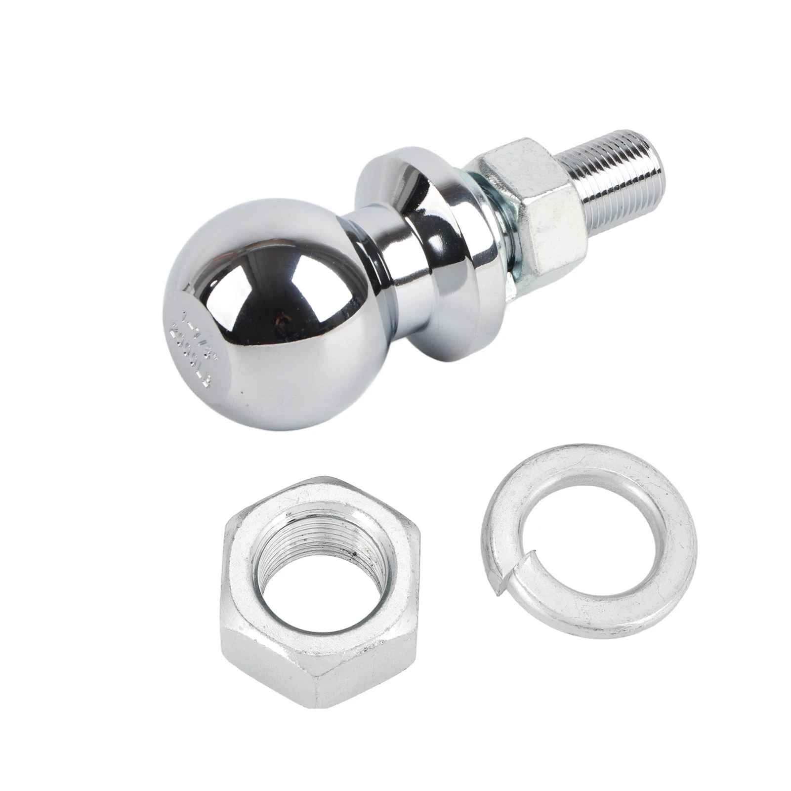 1‑7/8in Diameter Chrome Hex Nut Hitch Ball for ATV UTV Lawn Tractor 5/8x1‑3/4in Shank 2000 LBS
1‑7/8in Diameter Chrome Hex Nut Hitch Ball for ATV UTV Lawn Tractor 5/8x1‑3/4in Shank 2000 LBS