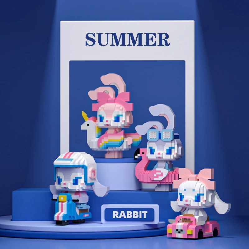 Kawaii Summer StellaLou Swimming Ring Micro Building Blocks DIY Disney Mini Bricks Figures Model Toys For Kids Christmas Gift
Kawaii Summer StellaLou Swimming Ring Micro Building Blocks DIY Disney Mini Bricks Figures Model Toys For Kids Christmas Gift