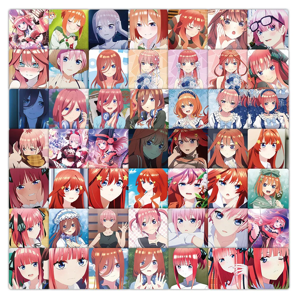 10/59PCS The Quintessential Quintuplets Stickers Love Comedy Comics Graffiti Anime DIY Toy Laptop Guitar Car Bike Cartoon Decals
10/59PCS The Quintessential Quintuplets Stickers Love Comedy Comics Graffiti Anime DIY Toy Laptop Guitar Car Bike Cartoon Decals