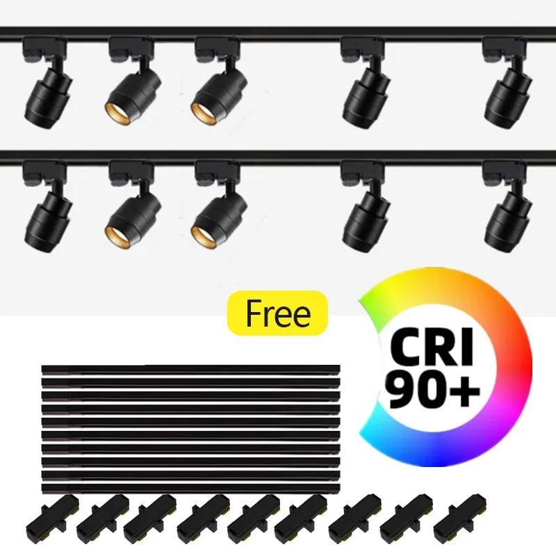 Комплект светодиодных трековых светильников Рельсовое освещение Потолочный светильник Светильник Трековый светильник Рельсовый светильник Точечный светильник Прожектор для магазина одежды Домашний 220 В
Комплект светодиодных трековых светильников Рельсовое освещение Потолочный светильник Светильник Трековый светильник Рельсовый светильник Точечный светильник Прожектор для магазина одежды Домашний 220 В