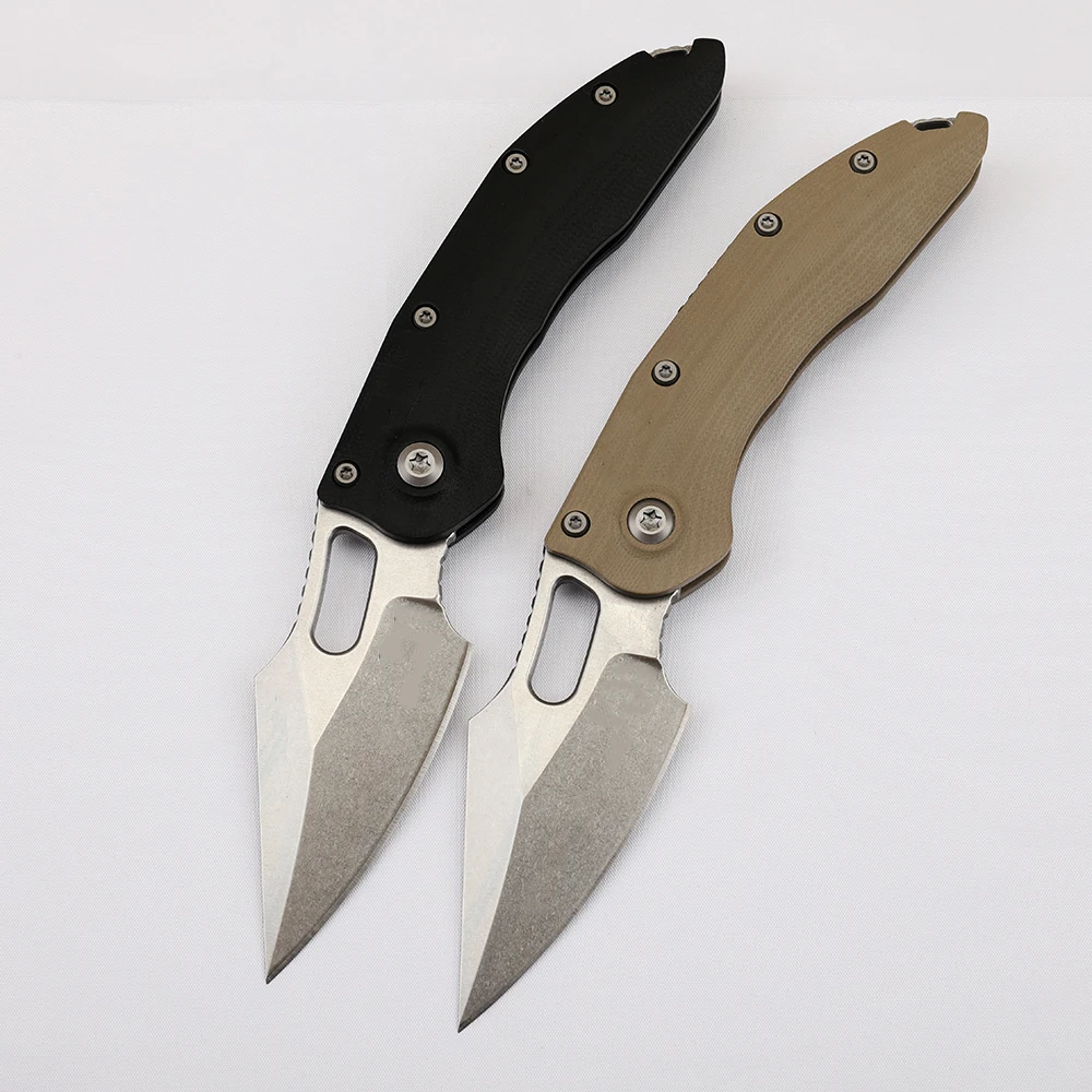 G10 Handle Folding Knife, High Hardness Sharp Blade, Outdoor Camping Survival EDC Portable Pocket Fruit Knife
G10 Handle Folding Knife, High Hardness Sharp Blade, Outdoor Camping Survival EDC Portable Pocket Fruit Knife