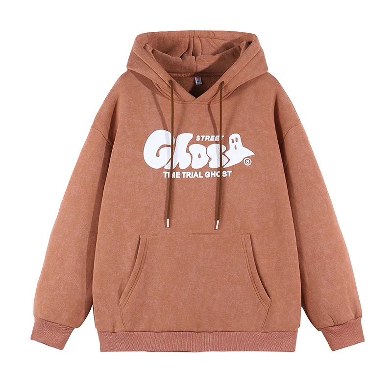New autumn and winter men cute ghost letters printed hooded drawstring hoodie long sleeve fashion trend men's top clothing
New autumn and winter men cute ghost letters printed hooded drawstring hoodie long sleeve fashion trend men's top clothing