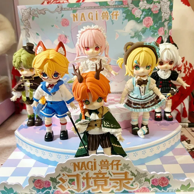 Nagi V5 Mirage Record Series Kawaii BJD Action Figure 1/12 Scale Movable Joint Collectible Model Toy for Kids Blind Box Gift
Nagi V5 Mirage Record Series Kawaii BJD Action Figure 1/12 Scale Movable Joint Collectible Model Toy for Kids Blind Box Gift