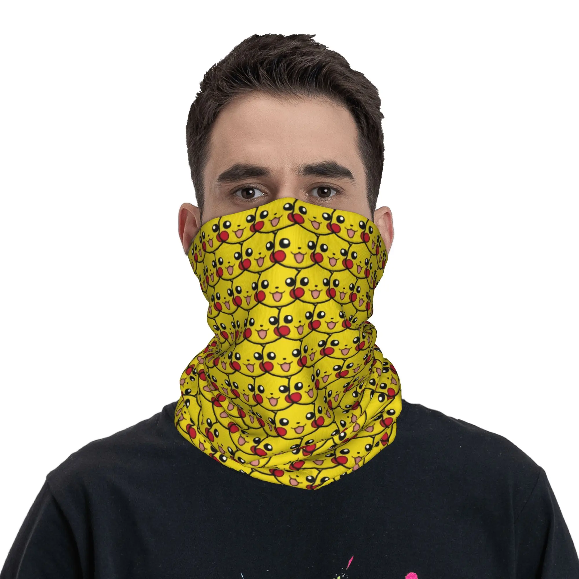 Pikachu Seamless Pattern Pokemon Bandana Neck Warmer Men Women Winter Ski Tube Scarf Gaiter Cartoon Anime Face Cover
Pikachu Seamless Pattern Pokemon Bandana Neck Warmer Men Women Winter Ski Tube Scarf Gaiter Cartoon Anime Face Cover