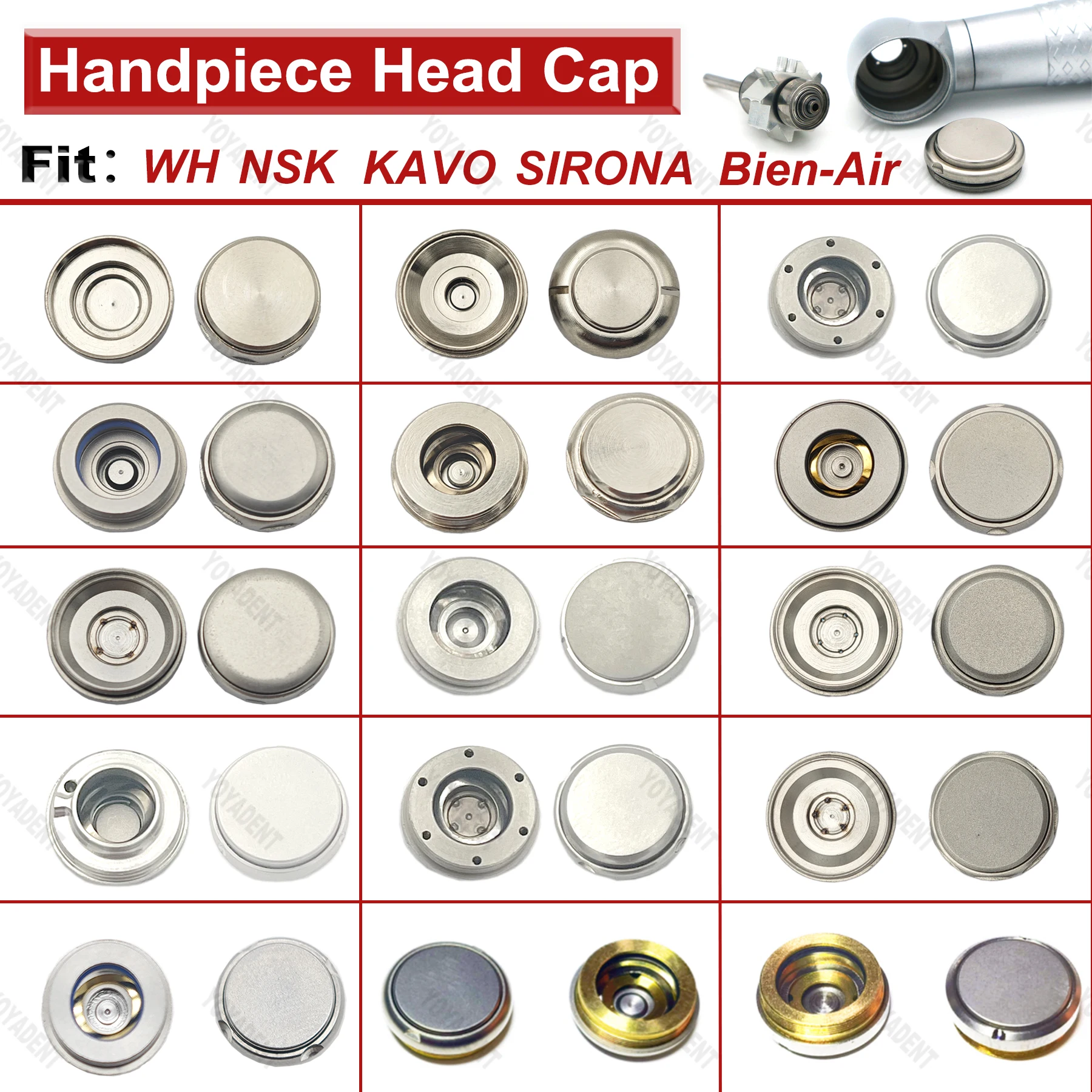 Fit NSK Max Air Series KAVO Sirona High Speed Handpiecec Dental Handpiece High Speed Head Cap Back Cover Stainless Dental Tools
Fit NSK Max Air Series KAVO Sirona High Speed Handpiecec Dental Handpiece High Speed Head Cap Back Cover Stainless Dental Tools