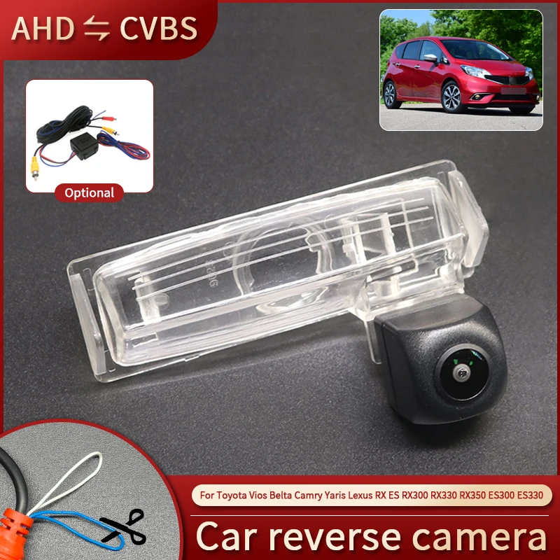 AHD Waterproof Car Reverse Camera With Rectifier For Toyota Vios Belta Camry Yaris Lexus RX ES RX300 RX330 RX350 ES300 ES330
AHD Waterproof Car Reverse Camera With Rectifier For Toyota Vios Belta Camry Yaris Lexus RX ES RX300 RX330 RX350 ES300 ES330