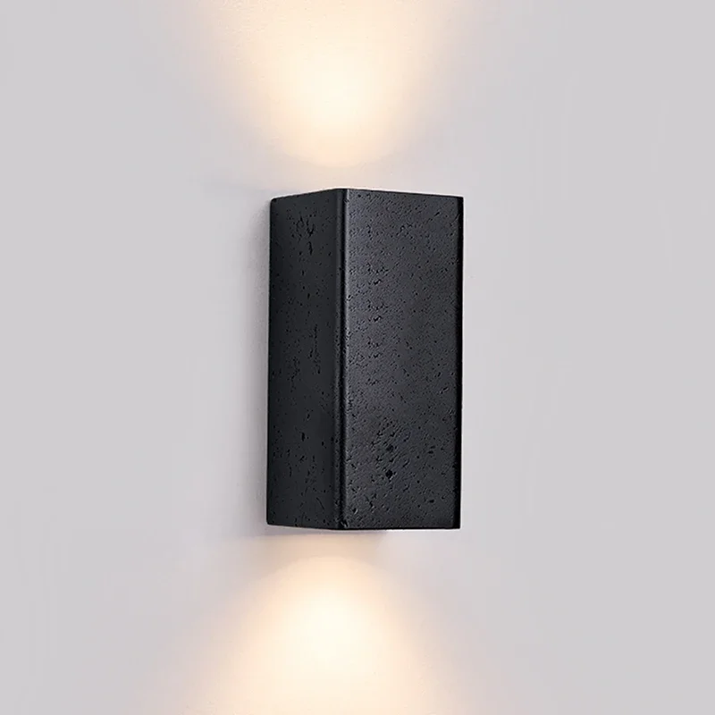 Wabi Sabi Black Stone Wall Lamp Square Interior Home Decoration Sconce Bedroom Bedhead Living Room LED Natural Travertine Light
Wabi Sabi Black Stone Wall Lamp Square Interior Home Decoration Sconce Bedroom Bedhead Living Room LED Natural Travertine Light