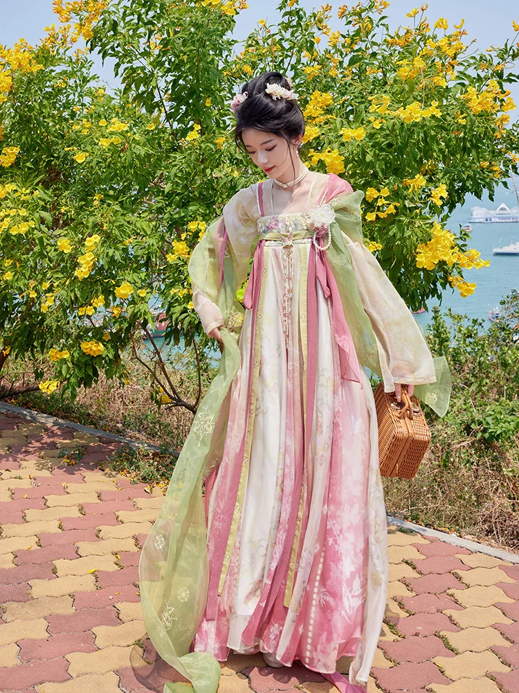 Embroidery Cosplay Fairy Ancient Clothes Lady Vintage Dance Party Dress Shi SanYu Chinese Traditional Princess Hanfu Dress Women
Embroidery Cosplay Fairy Ancient Clothes Lady Vintage Dance Party Dress Shi SanYu Chinese Traditional Princess Hanfu Dress Women