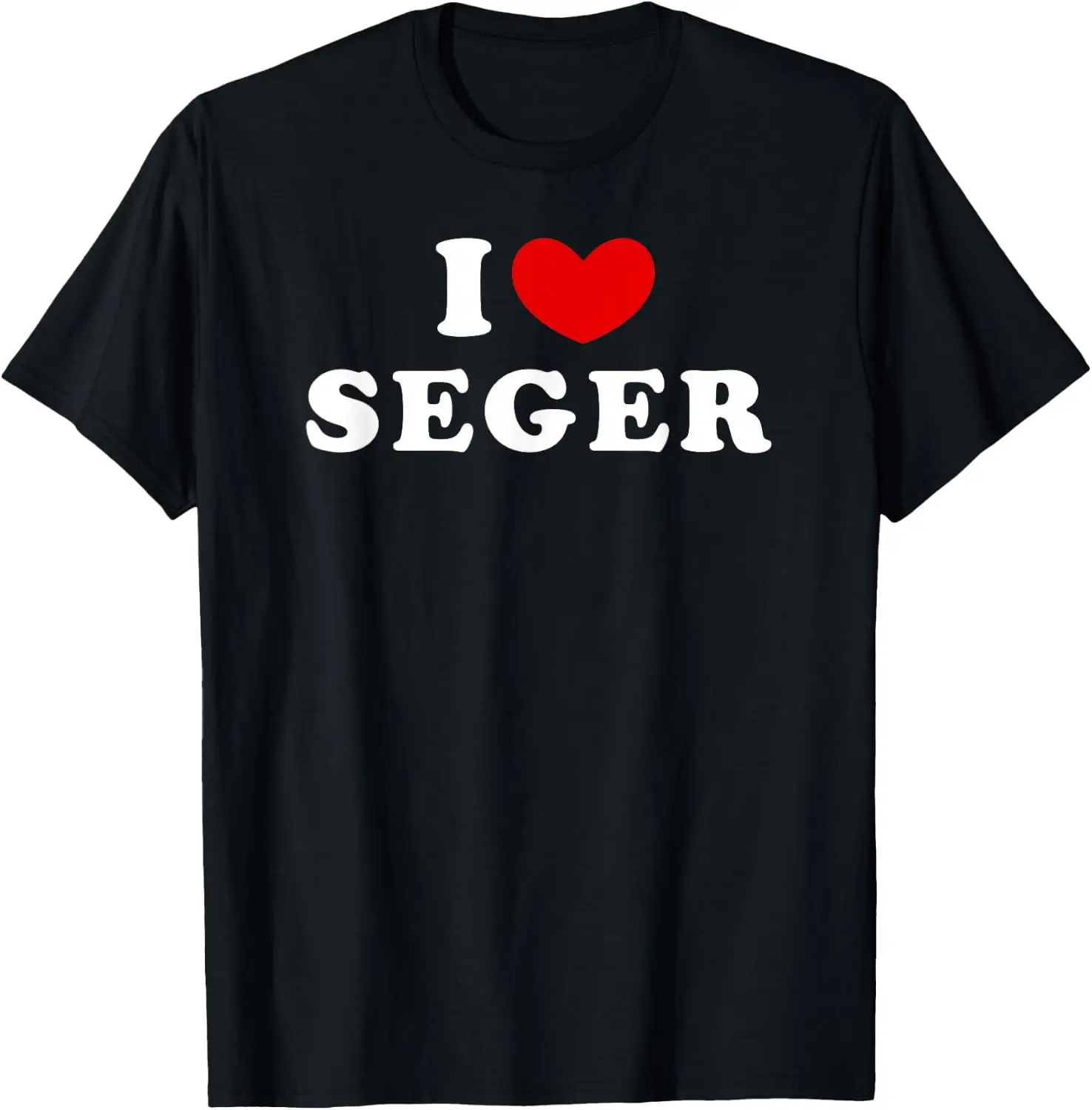 Love Seger, I Heart Seger T-Shirt 100% Cotton Trendy Y2K Short-Sleeve Tee – Soft, Quick-Drying, & Moisture-Wicking; Ideal Sports
Love Seger, I Heart Seger T-Shirt 100% Cotton Trendy Y2K Short-Sleeve Tee – Soft, Quick-Drying, & Moisture-Wicking; Ideal Sports