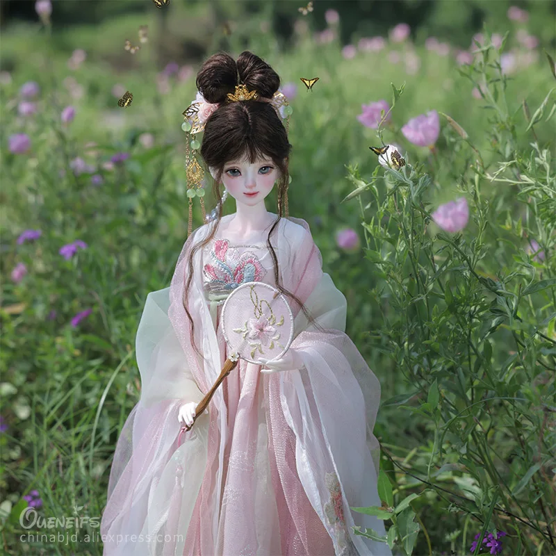 Shuga Fairy 1/4 Rapunzel Wipe Chest Skirt Big Sleeve Shirt Huagao Body Sweet Smile Expression For Fairy Hanfu Style BJD Dol
Shuga Fairy 1/4 Rapunzel Wipe Chest Skirt Big Sleeve Shirt Huagao Body Sweet Smile Expression For Fairy Hanfu Style BJD Dol