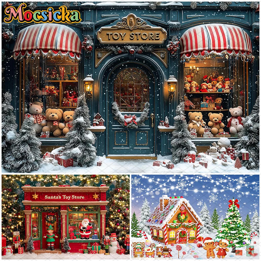 Mocsicka Christmas Photography Backdrop Xmas Tree Snowflake Pattern Decoration Baby Kid Photo Background Holiday Party Wallpaper
Mocsicka Christmas Photography Backdrop Xmas Tree Snowflake Pattern Decoration Baby Kid Photo Background Holiday Party Wallpaper