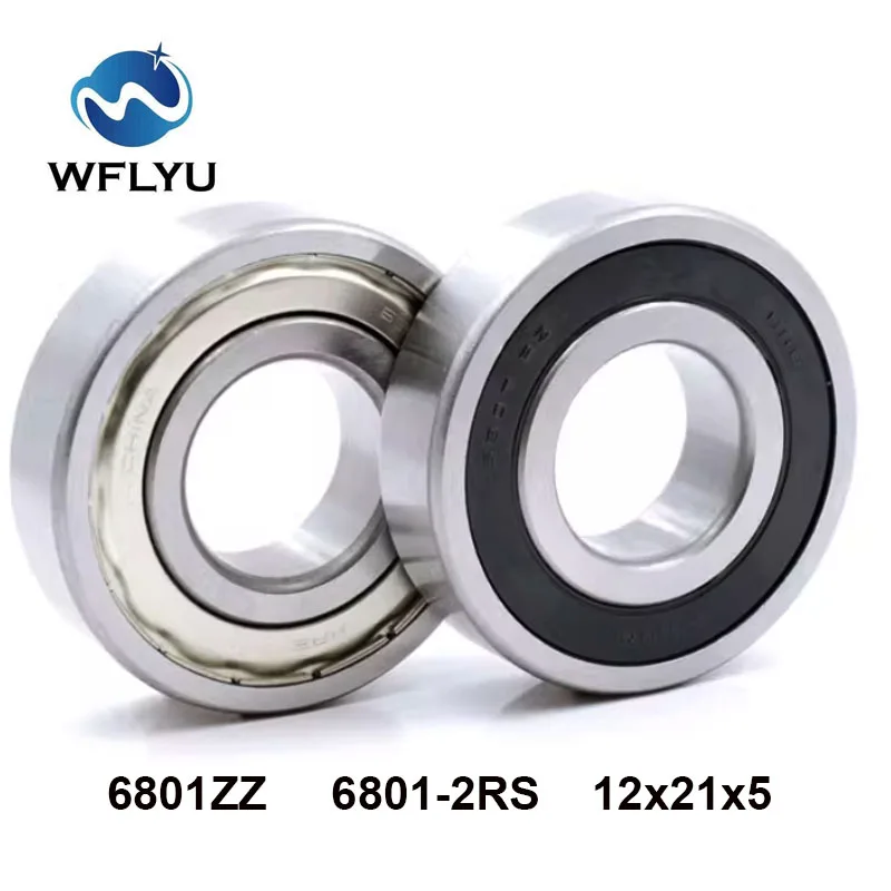 WFLYU 10 шт. 6801ZZ 6801-2RS ABEC-7 12x21x5 мм 6801 ZZ тонкая секция 6801z радиальный шарикоподшипник 6801RS 61801
WFLYU 10 шт. 6801ZZ 6801-2RS ABEC-7 12x21x5 мм 6801 ZZ тонкая секция 6801z радиальный шарикоподшипник 6801RS 61801