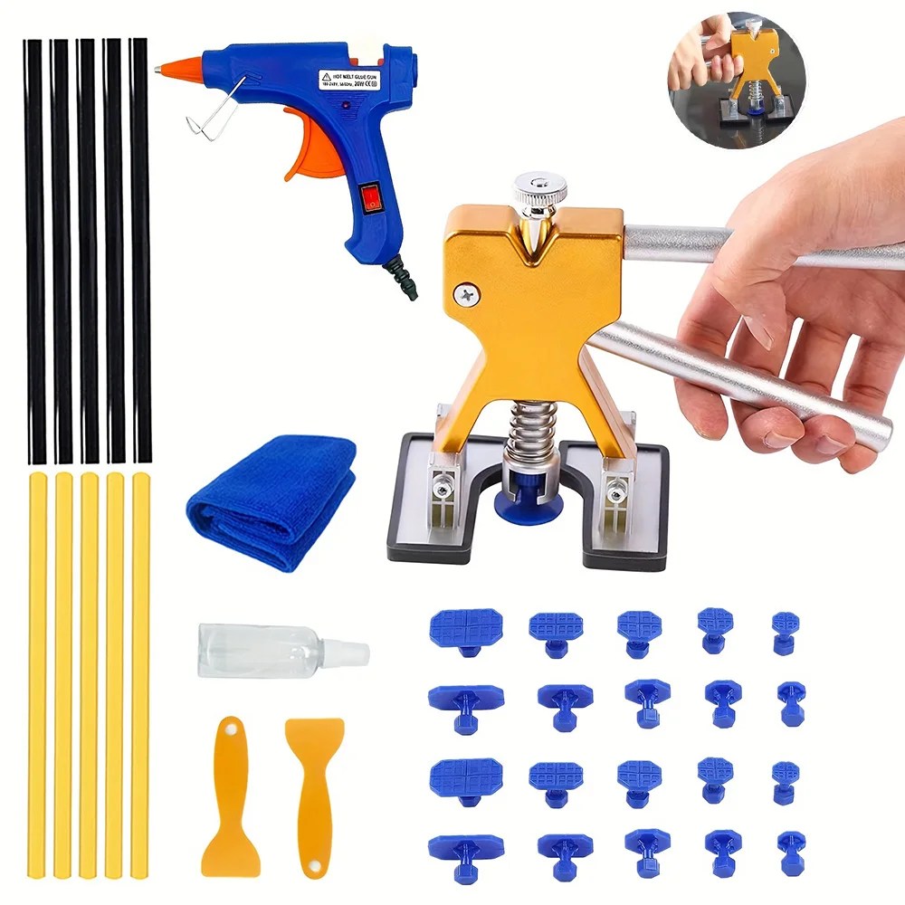 Auto Sheet Metal Paintless Dent Repair Tools Professional Car Body Puller Suction Cup Workshop for Auto Hail Pit Repair
Auto Sheet Metal Paintless Dent Repair Tools Professional Car Body Puller Suction Cup Workshop for Auto Hail Pit Repair
