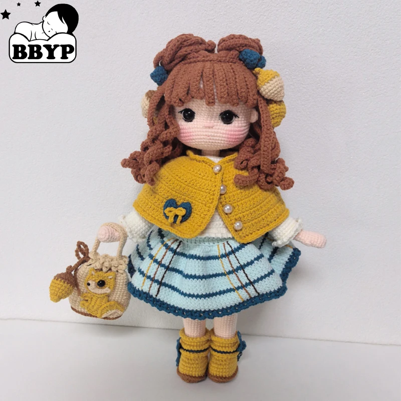 Handmade Knitting Doll Crochet Edge Girls dolls Crochet Dolls For Home Accessories Craft Toy Ornaments Finished Dolls
Handmade Knitting Doll Crochet Edge Girls dolls Crochet Dolls For Home Accessories Craft Toy Ornaments Finished Dolls