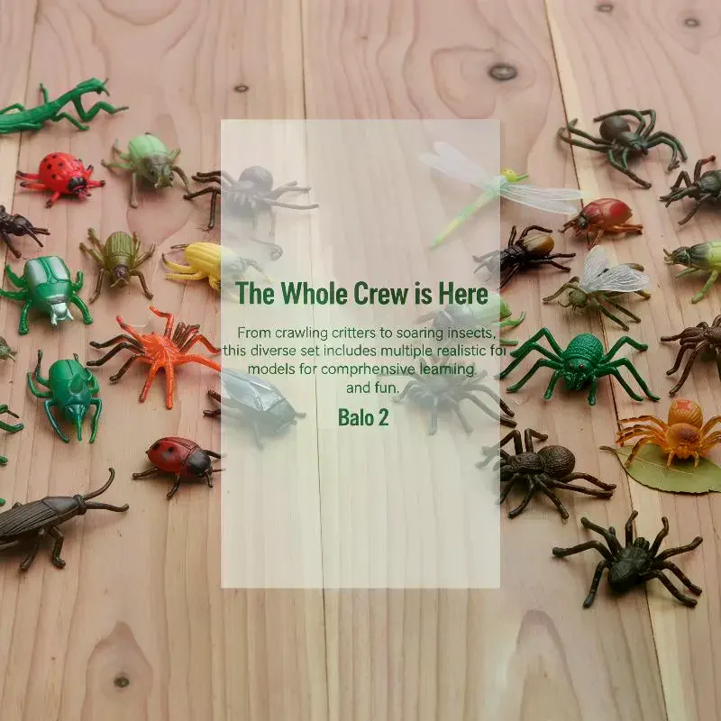 Realistic Insect Bug Model Figures Set with Spider Scorpion for Kids Education and Creative Playtime 12Pcs
Realistic Insect Bug Model Figures Set with Spider Scorpion for Kids Education and Creative Playtime 12Pcs