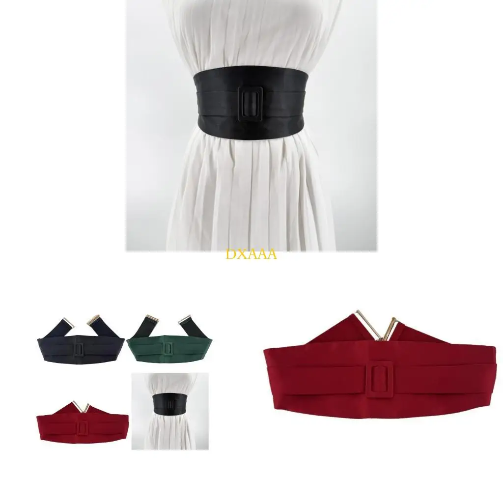 DXAA Decorative Elastic Waist Belt For Dresses Sweaters Black Green Styling Accessory
DXAA Decorative Elastic Waist Belt For Dresses Sweaters Black Green Styling Accessory