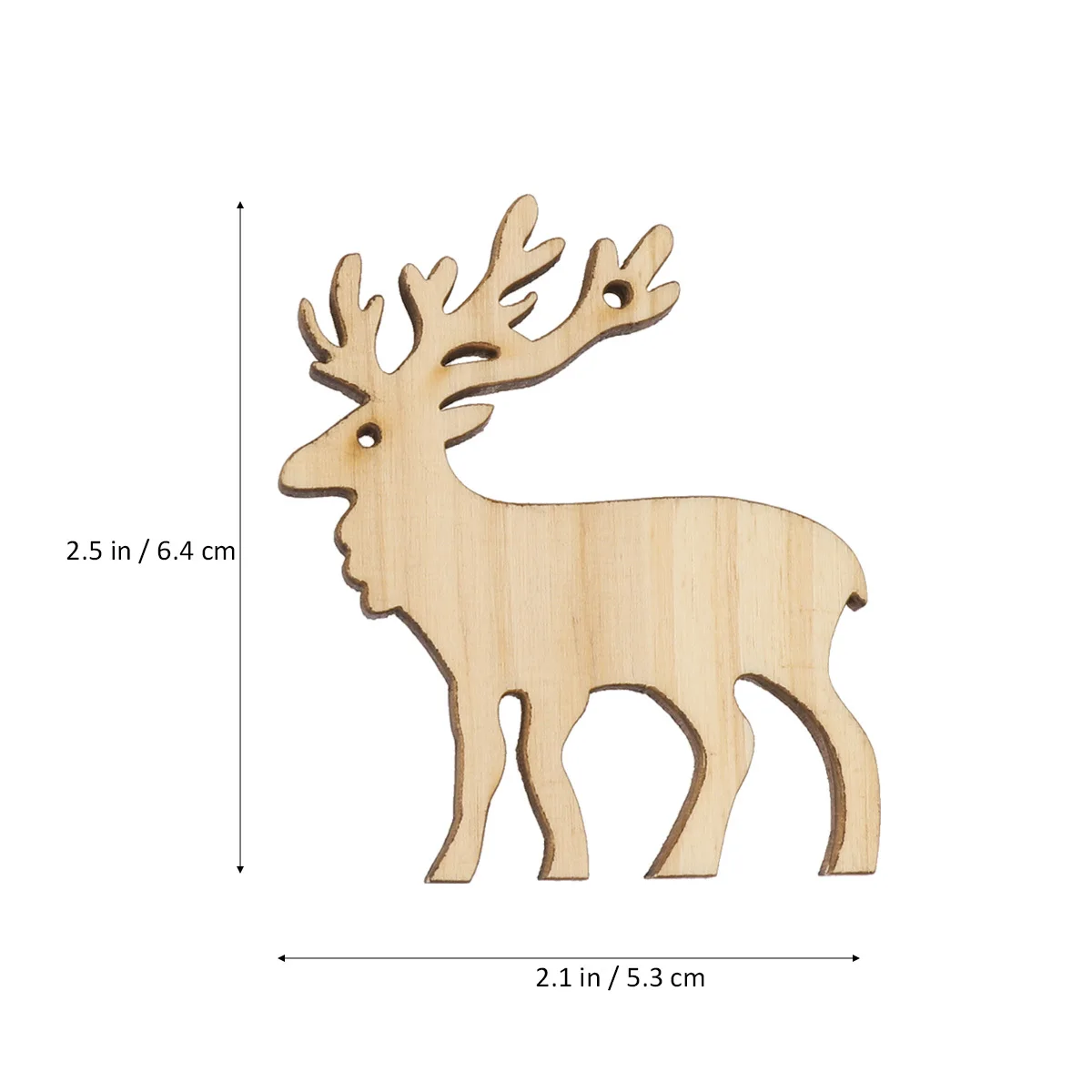10Pcs Christmas Wooden Cutouts Pendant Elk Shape DIY Craft Ornament Decorative Props for Home Wall Porch Tree Wooden Cutouts
10Pcs Christmas Wooden Cutouts Pendant Elk Shape DIY Craft Ornament Decorative Props for Home Wall Porch Tree Wooden Cutouts