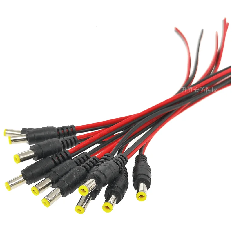25CM DC Power Cable 12V Male Female Connector Cable DC5.5X2.1 Red and Black Power Cable Surveillance Male Female DC5521 250mm
25CM DC Power Cable 12V Male Female Connector Cable DC5.5X2.1 Red and Black Power Cable Surveillance Male Female DC5521 250mm