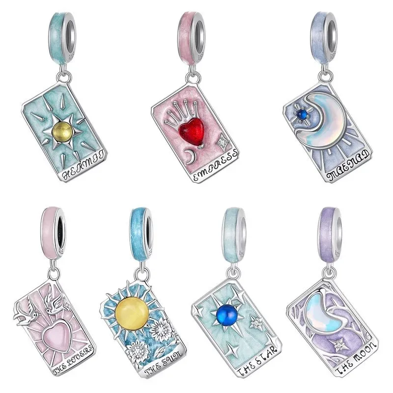 Y Mysterious Personality Tarot Card Series DIY Beads s925 Pure Silver Zircon Bracelet Loose Bead Pendant Jewelry
Y Mysterious Personality Tarot Card Series DIY Beads s925 Pure Silver Zircon Bracelet Loose Bead Pendant Jewelry