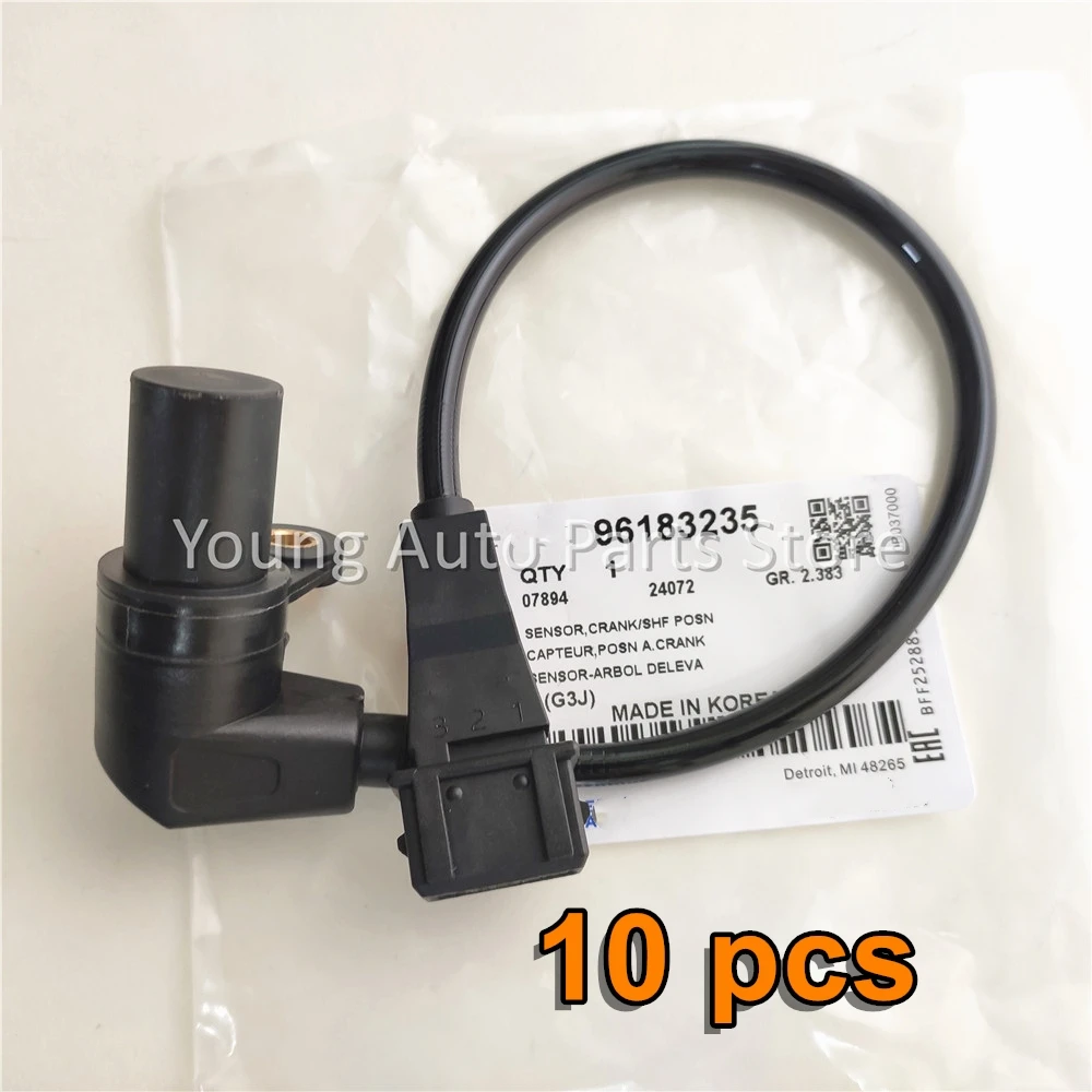 10X 96183235 Crankshaft Position Sensor (CKP sensor) for Daewoo LANOS Saloon NUBIRA 6238313,90213515,90451441,1238358,4227203
10X 96183235 Crankshaft Position Sensor (CKP sensor) for Daewoo LANOS Saloon NUBIRA 6238313,90213515,90451441,1238358,4227203