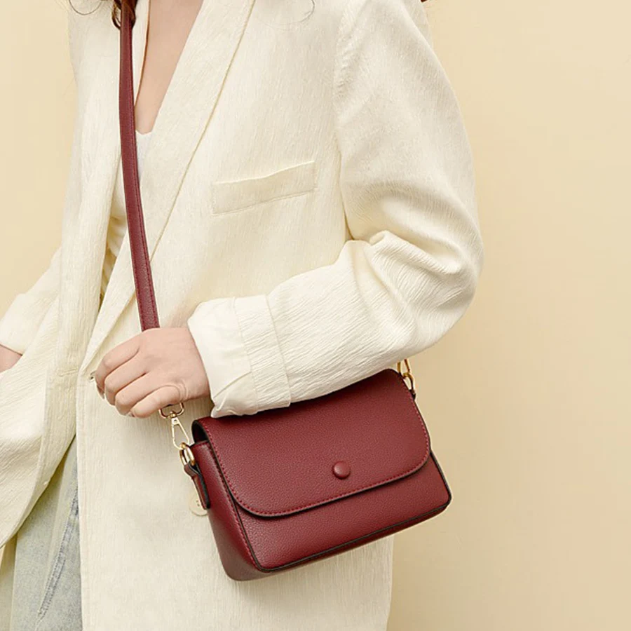 Vintage Solid Color Small Shoulder Bags For Women Flap PU Leather Fashion Small Square Crossbody Bag Design Handbags Bolsa Mujer
Vintage Solid Color Small Shoulder Bags For Women Flap PU Leather Fashion Small Square Crossbody Bag Design Handbags Bolsa Mujer
