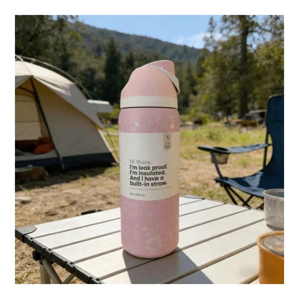Stainless Steel Insulated Water Bottle With Straw, Portable Coffee Mug Suitable For Hot Cold Drinks, Fitness And Cycling Water
Stainless Steel Insulated Water Bottle With Straw, Portable Coffee Mug Suitable For Hot Cold Drinks, Fitness And Cycling Water