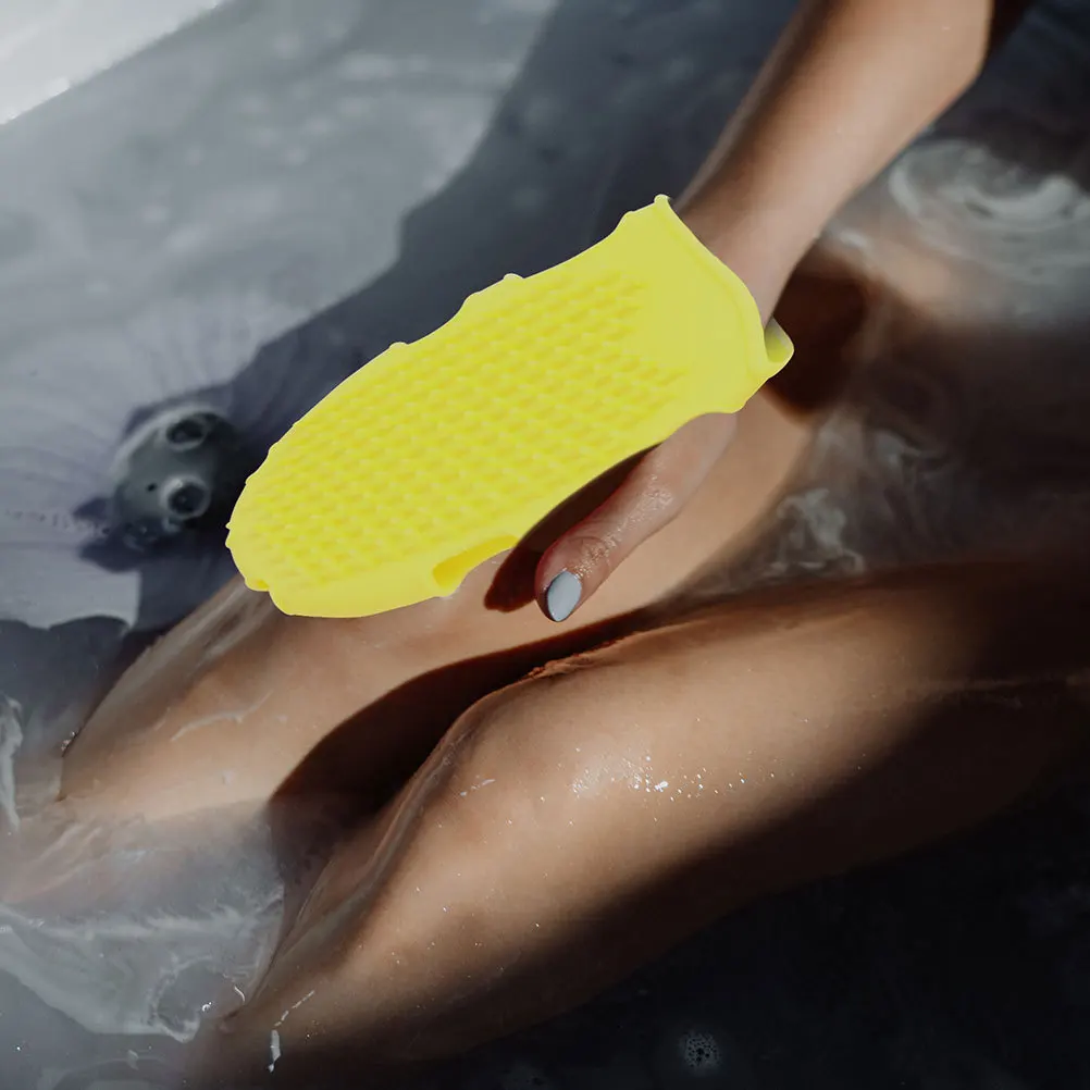 2Pcs Exfoliating Bath Gloves Silicone Shower Scrub Mitts Stretchable Body Scrubber for Arms Legs Back Feet Bath Glove
2Pcs Exfoliating Bath Gloves Silicone Shower Scrub Mitts Stretchable Body Scrubber for Arms Legs Back Feet Bath Glove