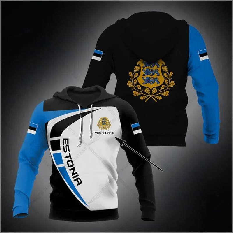 Custom Name Estonia Emblem Graphic Unisex Hoodies Loose Men and Women Fashion Sweatshirts Casual Clothing Oversized Streetwear
Custom Name Estonia Emblem Graphic Unisex Hoodies Loose Men and Women Fashion Sweatshirts Casual Clothing Oversized Streetwear