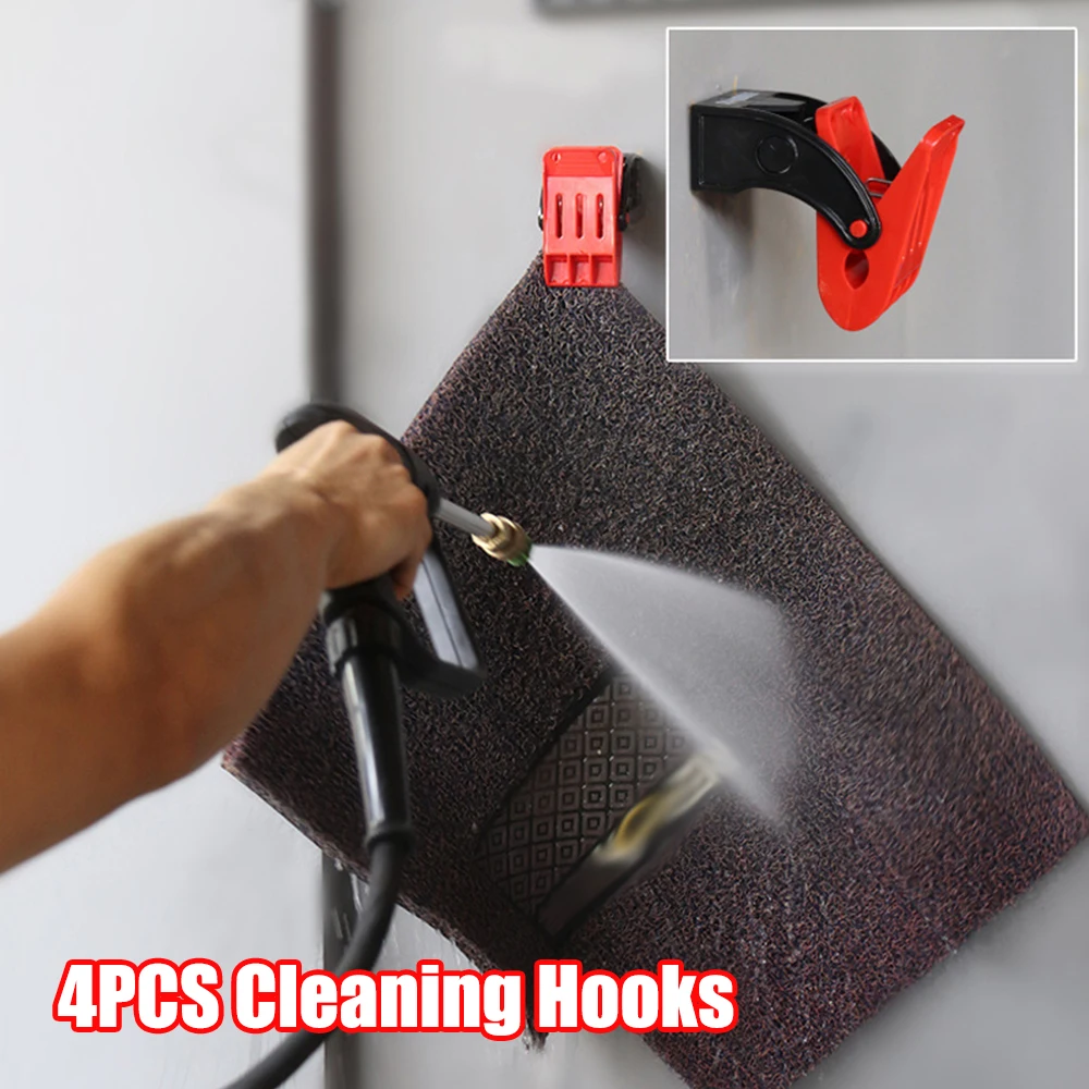 4Pcs Carpet Wash Clamp Car Cleaning Floor Mat Clips Multifunctional Yoga Mat Clip Tools Cleaning Hooks Car Accessories
4Pcs Carpet Wash Clamp Car Cleaning Floor Mat Clips Multifunctional Yoga Mat Clip Tools Cleaning Hooks Car Accessories