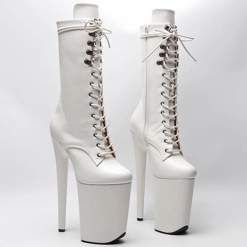 LAIJIANJINXIA New PU Upper 23CM/9Inches Fashion Women's Platform Party High Heels Modern Ankle Boots Pole Dance shoes 098
LAIJIANJINXIA New PU Upper 23CM/9Inches Fashion Women's Platform Party High Heels Modern Ankle Boots Pole Dance shoes 098
