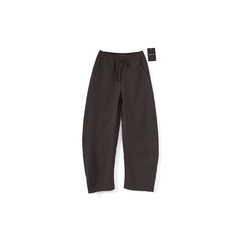 BodhlCat Casual Pants High Waist Elastic Drawstring Multi-Color Arc Banana Pants Versatile Simple Style Wide Leg Straight Cut
BodhlCat Casual Pants High Waist Elastic Drawstring Multi-Color Arc Banana Pants Versatile Simple Style Wide Leg Straight Cut