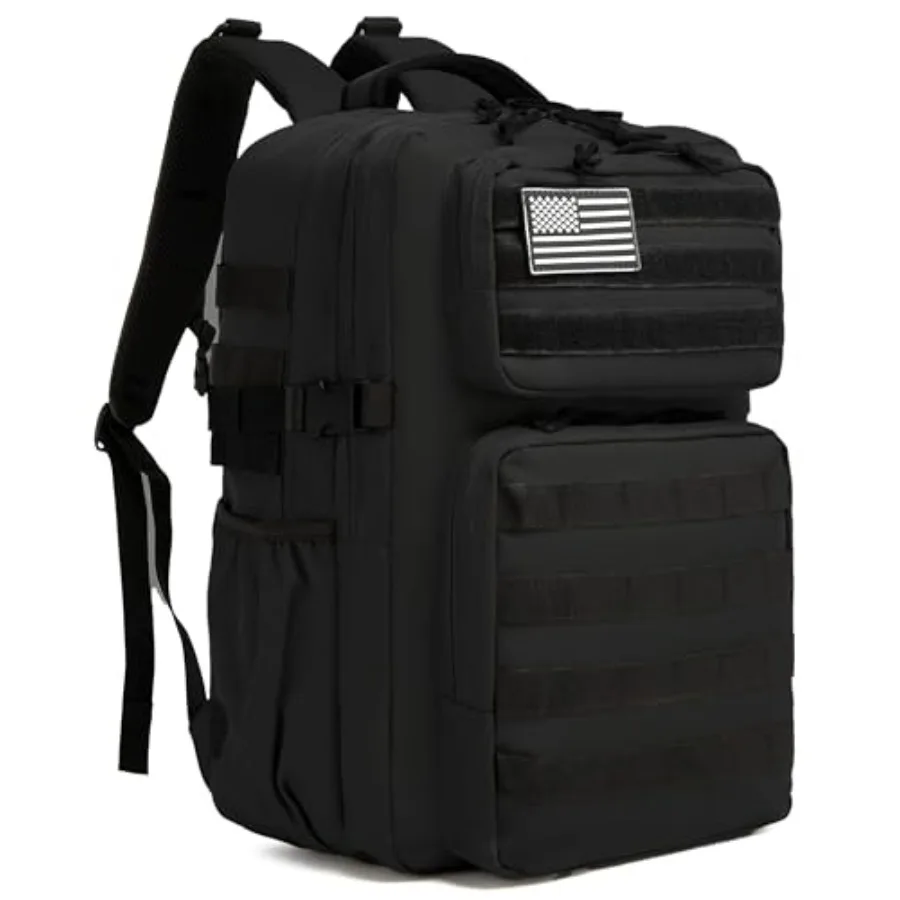 Military Tactical Backpack for Men Waterproof Daypack 3 Day Assault Pack Molle Bag with Water Bottle Holder
Military Tactical Backpack for Men Waterproof Daypack 3 Day Assault Pack Molle Bag with Water Bottle Holder