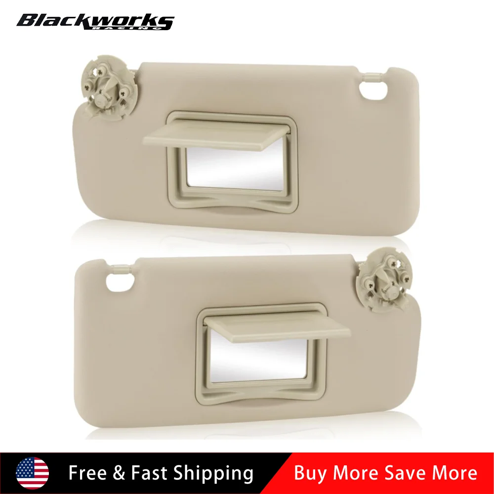 84126657 84126666 2pcs Front Left + Right Side Sun Visor with Mirror Beige without Light For 2017-2018 Chevrolet Cruze Sedan
84126657 84126666 2pcs Front Left + Right Side Sun Visor with Mirror Beige without Light For 2017-2018 Chevrolet Cruze Sedan